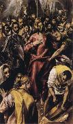 El Greco The Despoiling of Christ oil